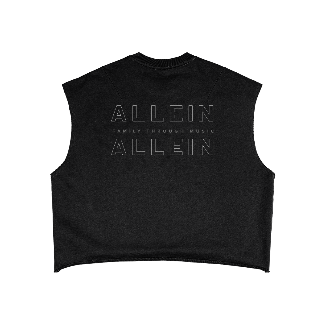 ALLEIN French Terry Boxy Tank Top
