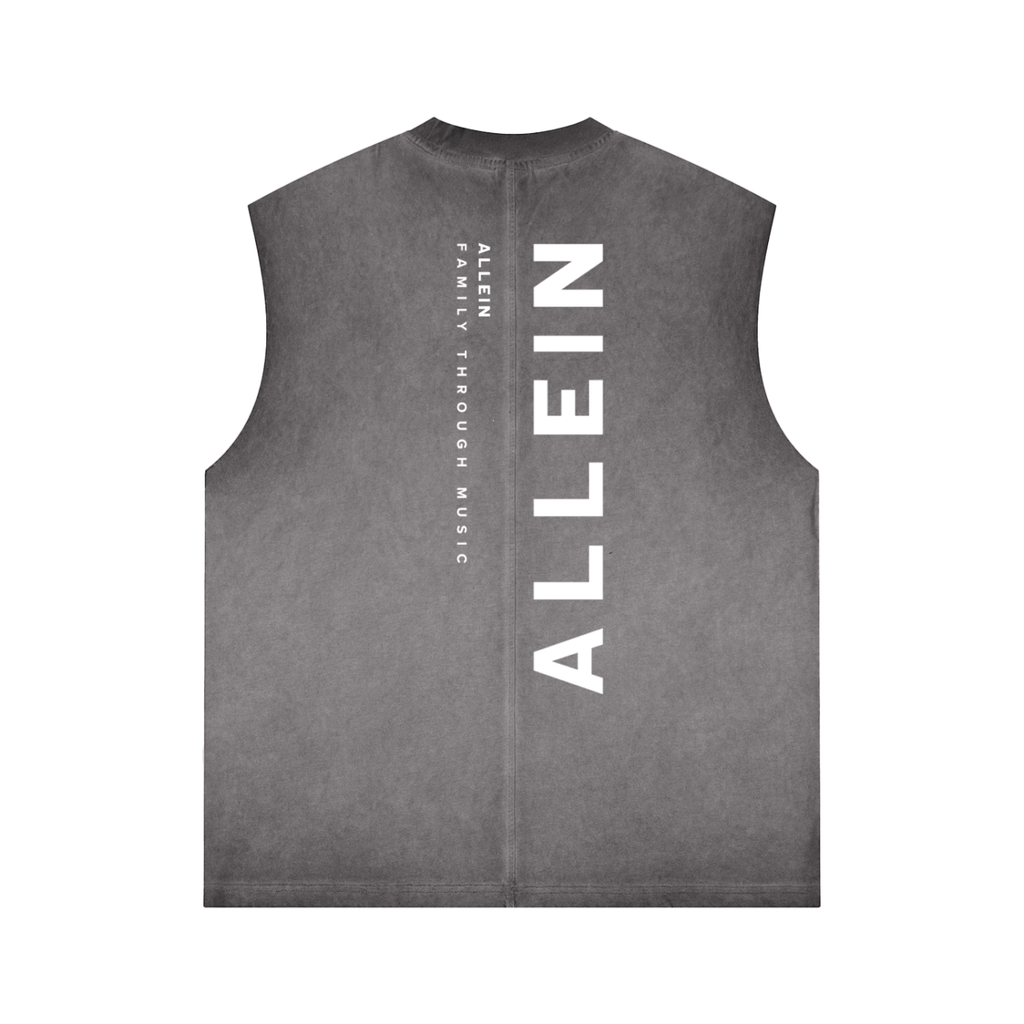 ALLEIN Grey Gradient Tank Top
