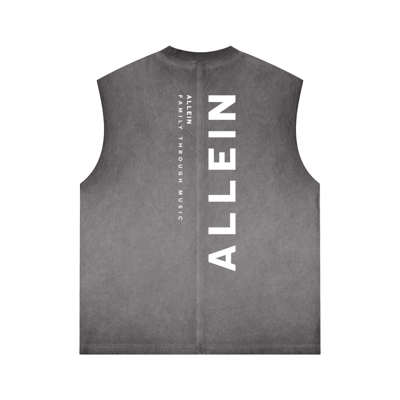 ALLEIN Grey Gradient Tank Top