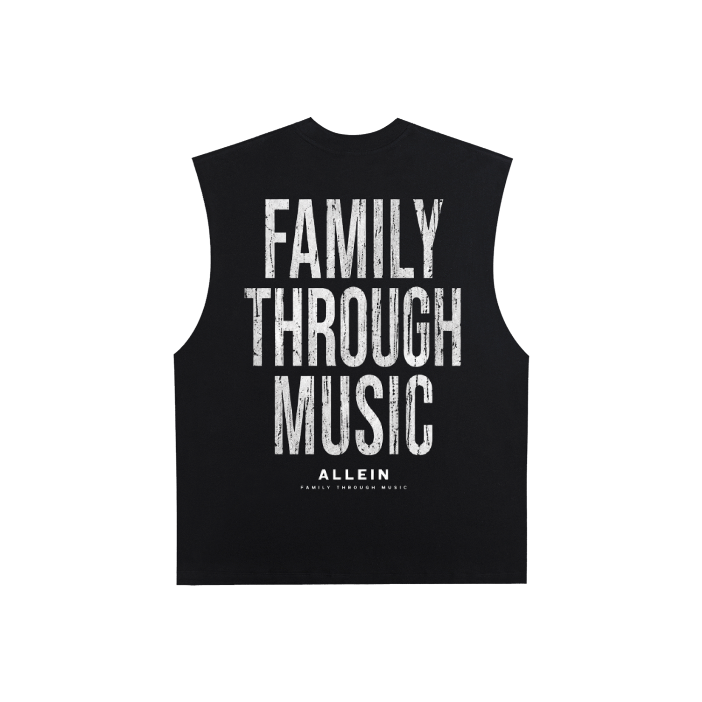 ALLEIN Black Family Tank Top