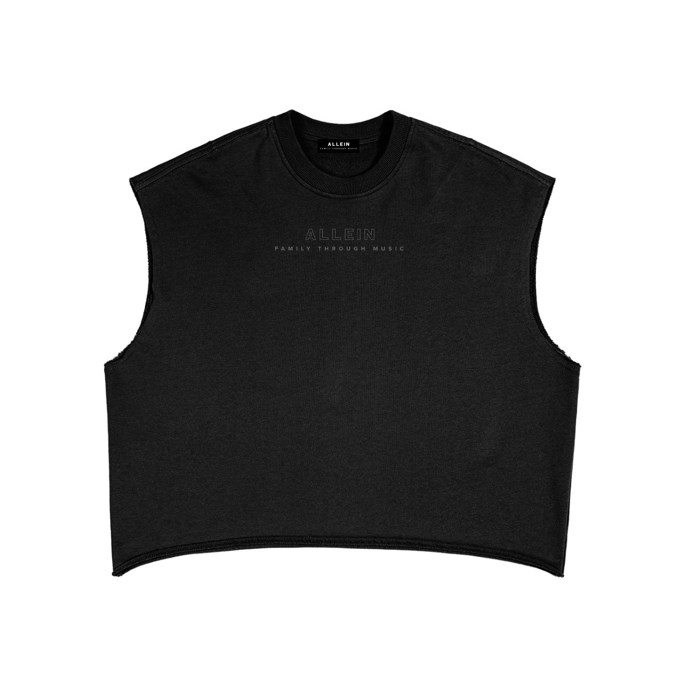 ALLEIN French Terry Boxy Tank Top