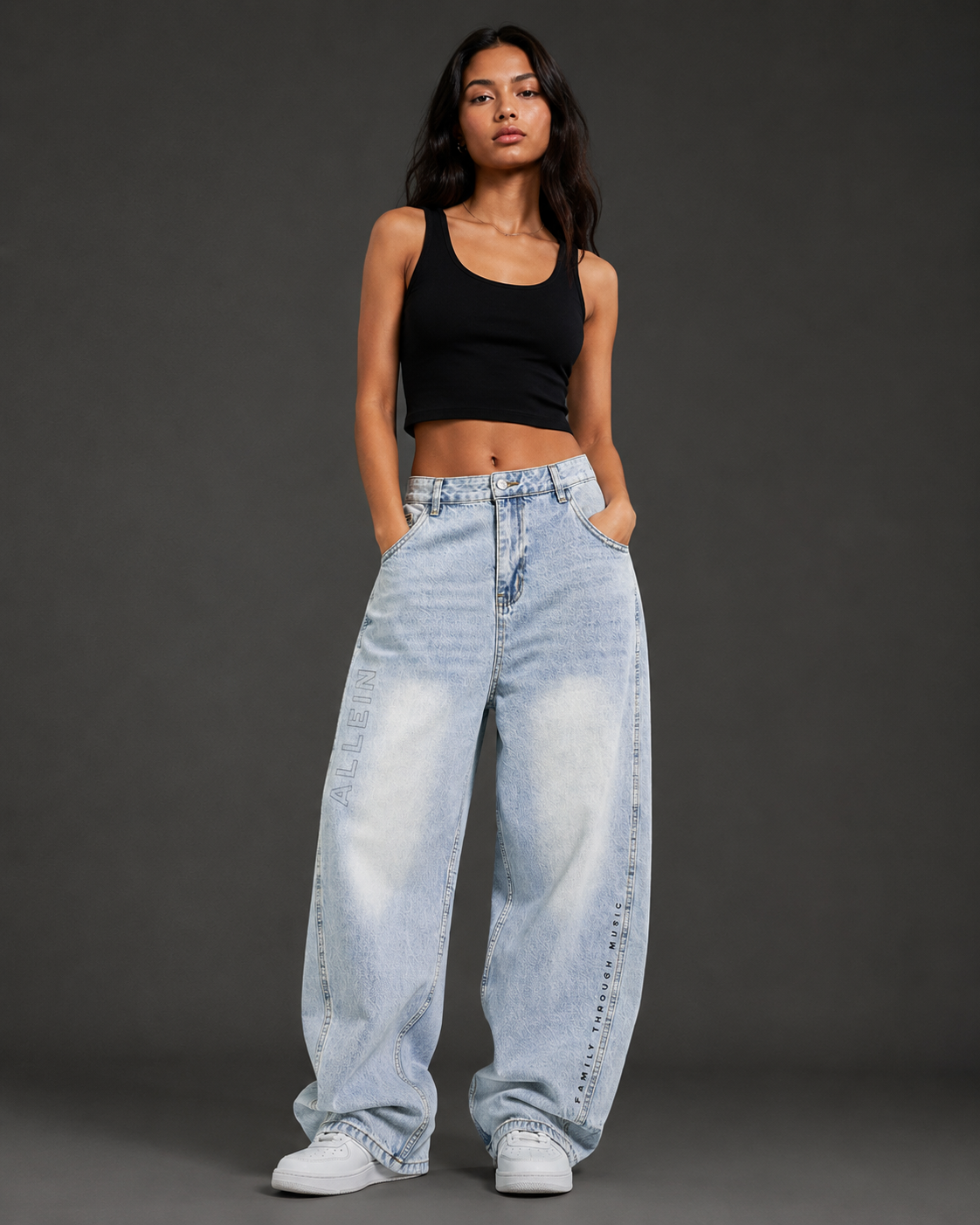 ALLEIN Vintage Leg Jeans