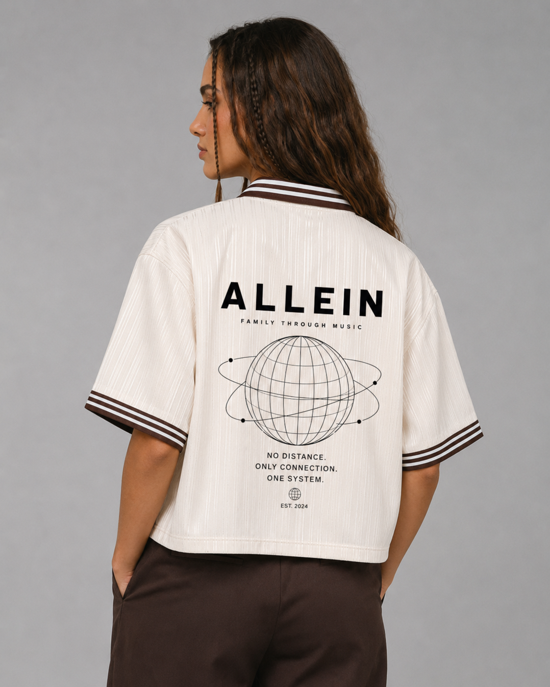 ALLEIN Earth Crop Top