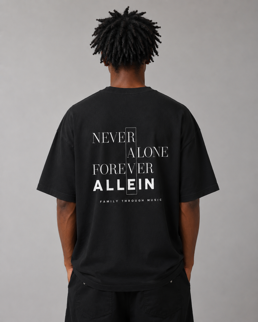 NEVER ALONE FOREVER ALLEIN
