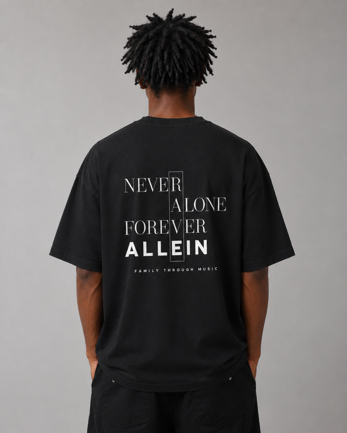 NEVER ALONE FOREVER ALLEIN