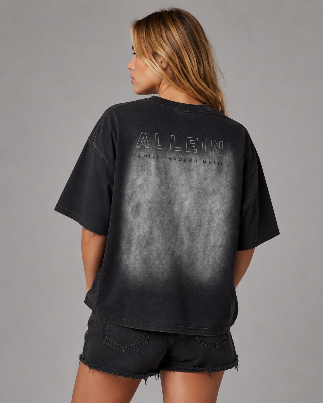 ALLEIN Black Clouds Shirt