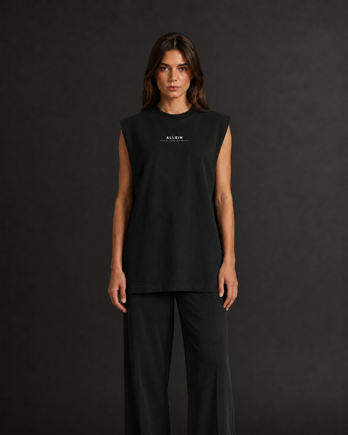 ALLEIN BASIC Washed Tank Top