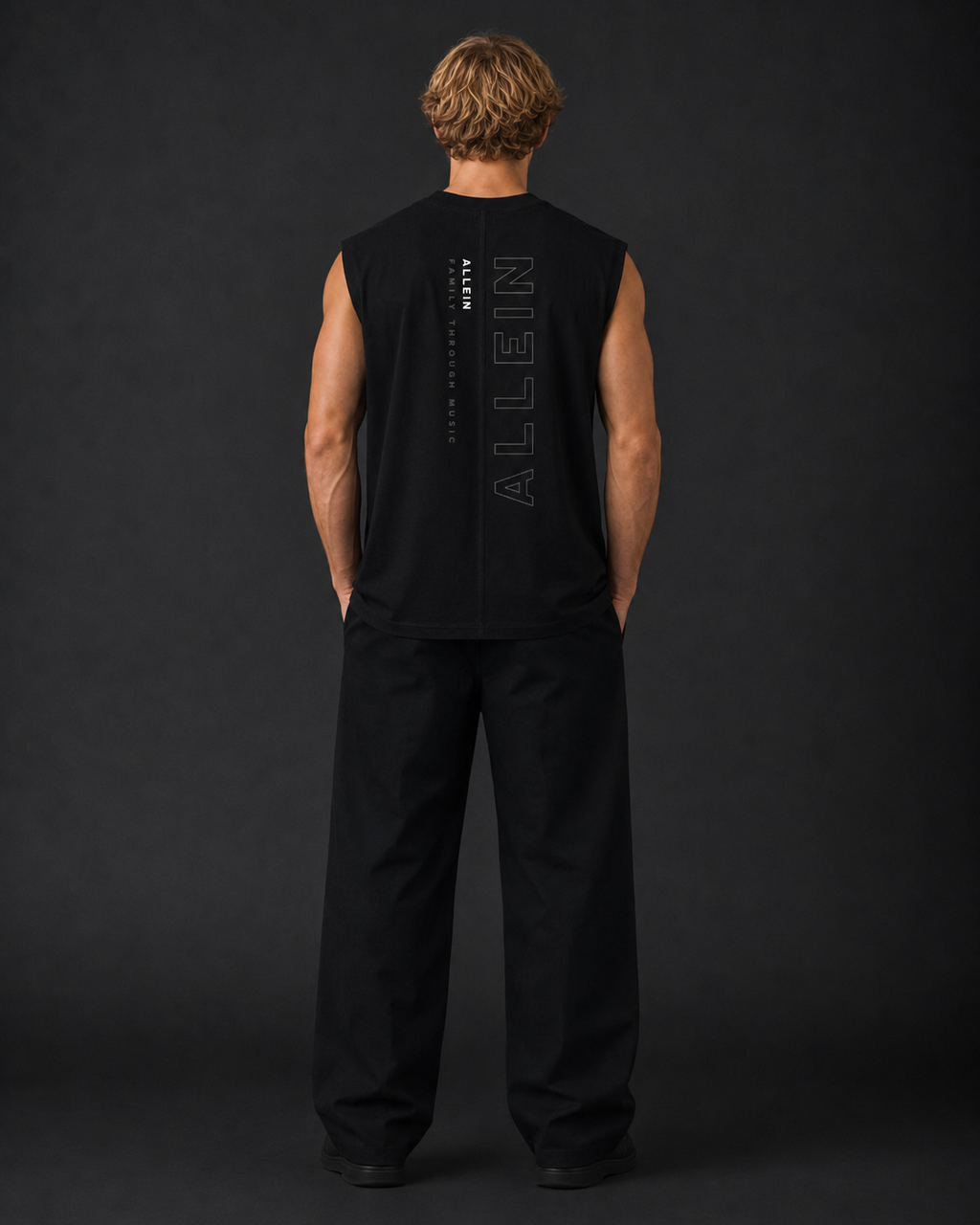 ALLEIN BASIC Washed Tank Top