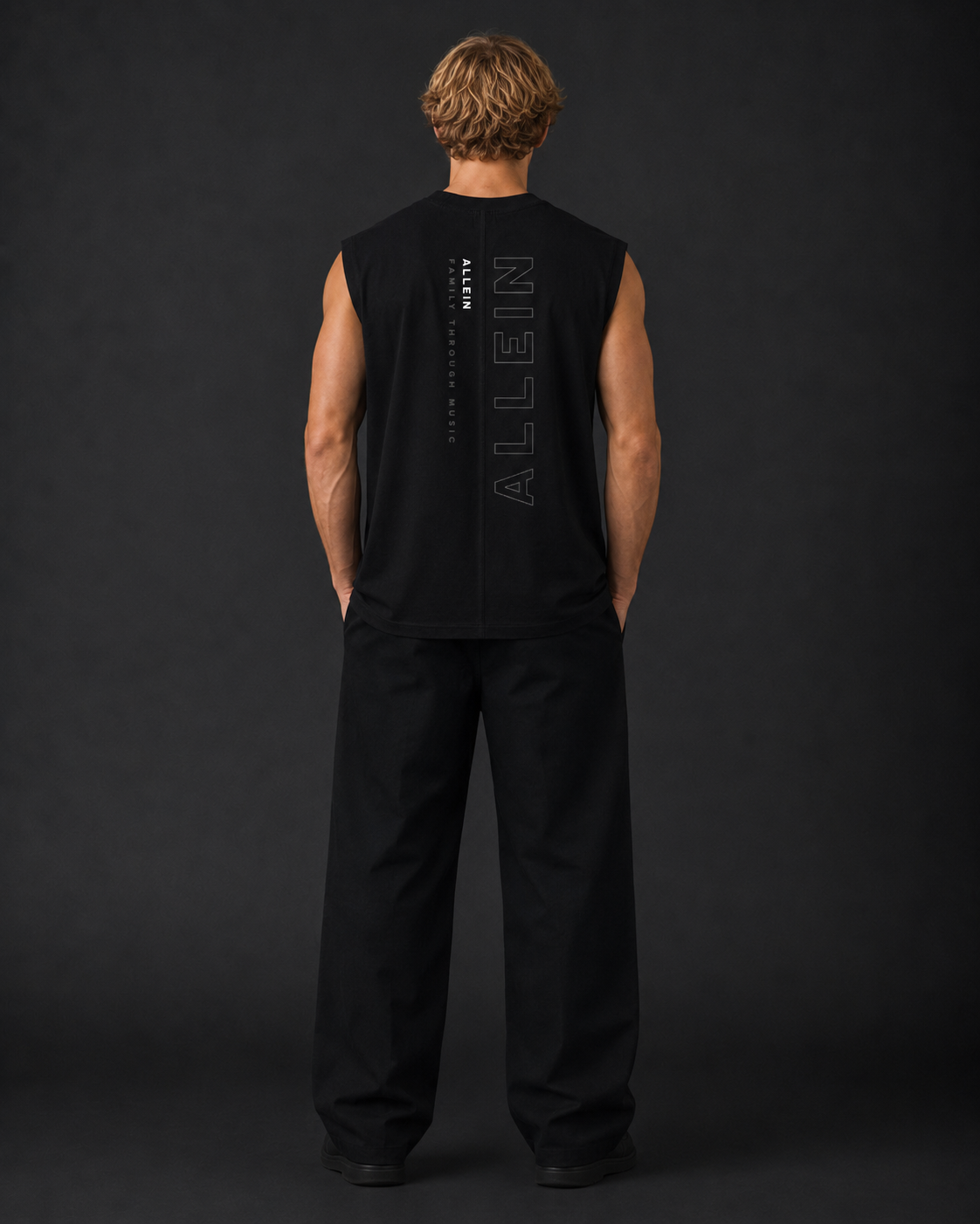 ALLEIN BASIC Washed Tank Top