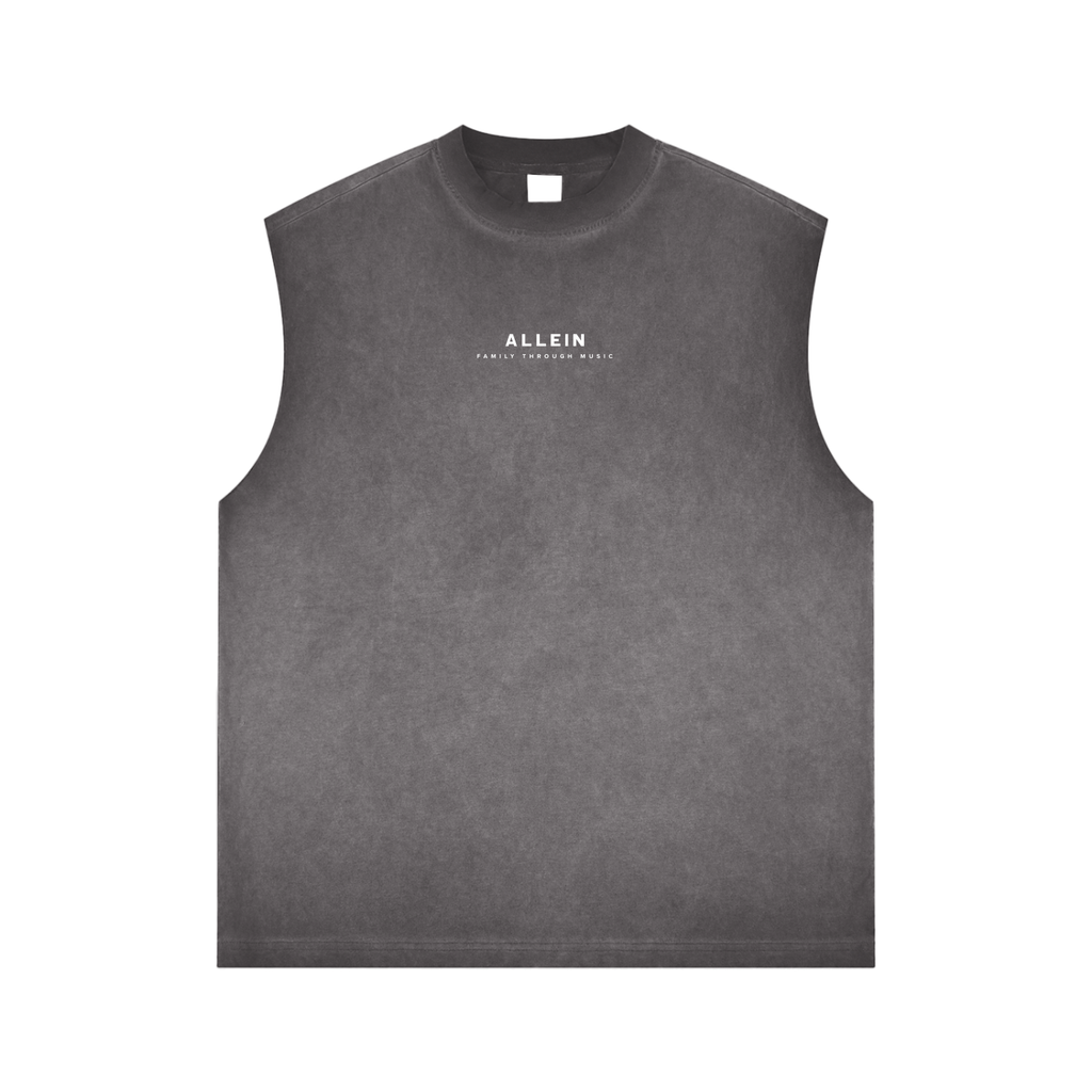ALLEIN Grey Gradient Tank Top