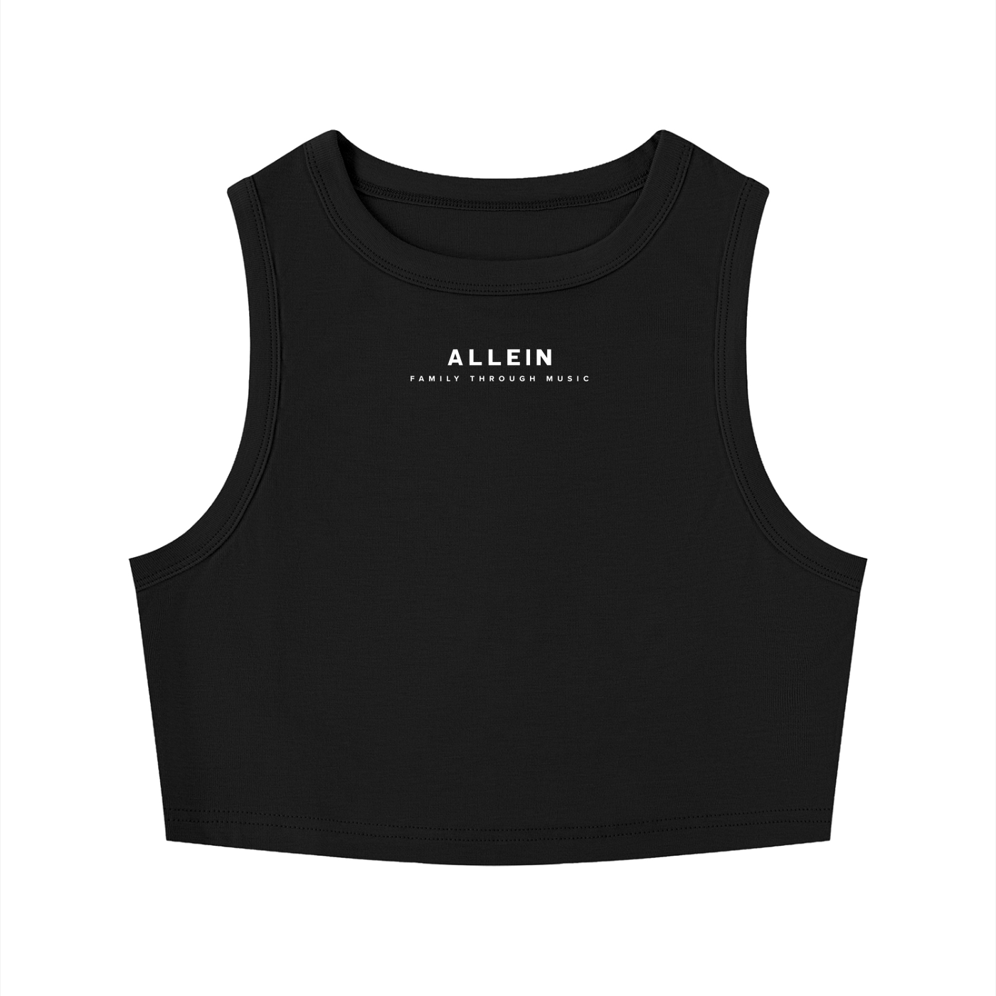 ALLEIN Black Women`s Tank top